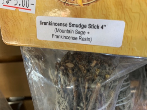 Frankincense + Sage